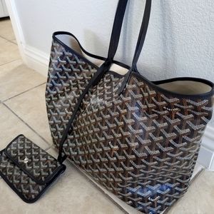 Goyard Saint Louis Tote PM Black